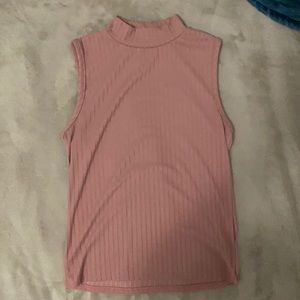 Almost new Olivia Rae dusty rose top
